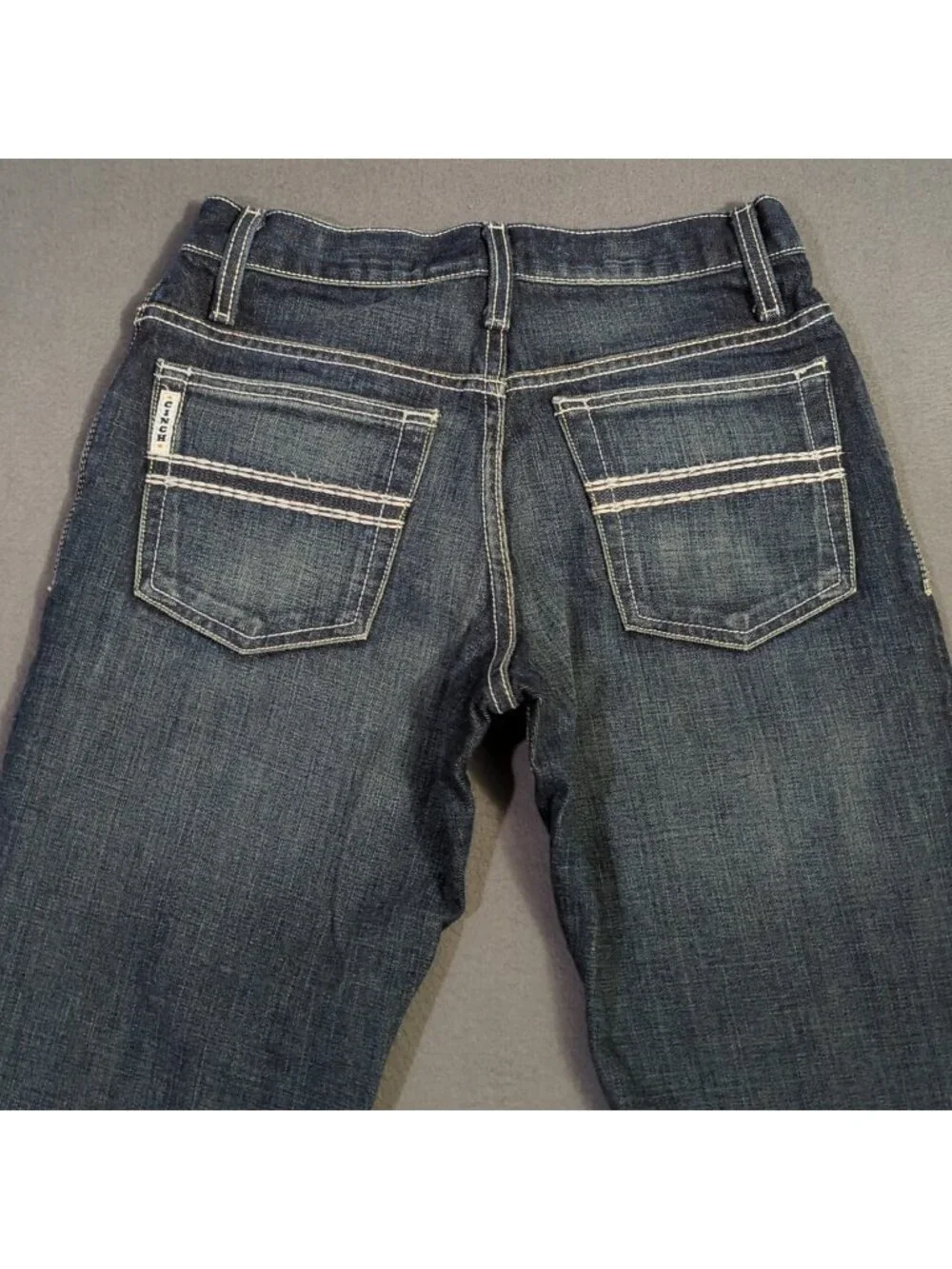Cinch Jeans Men's 28x40 Blue Western Denim White Label Straight Cowboy Rodeo